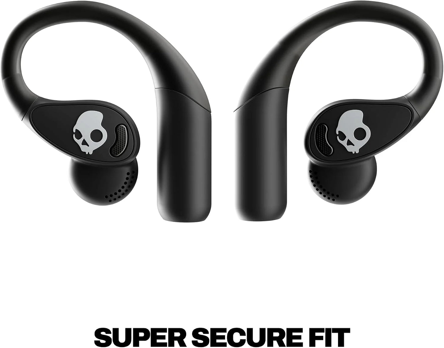 Skullcandy Push 540 Open Wireless Open-Ear Bluetooth Earbuds - True Black