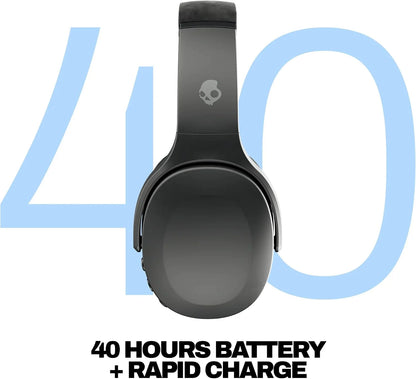 Skullcandy Crusher Evo Wireless Multi-Sensory Bass Headphones - True Black