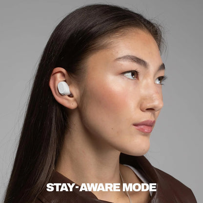 Skullcandy Dime 360 Wireless Earbuds with Clip-Anywhere Case - Bone
