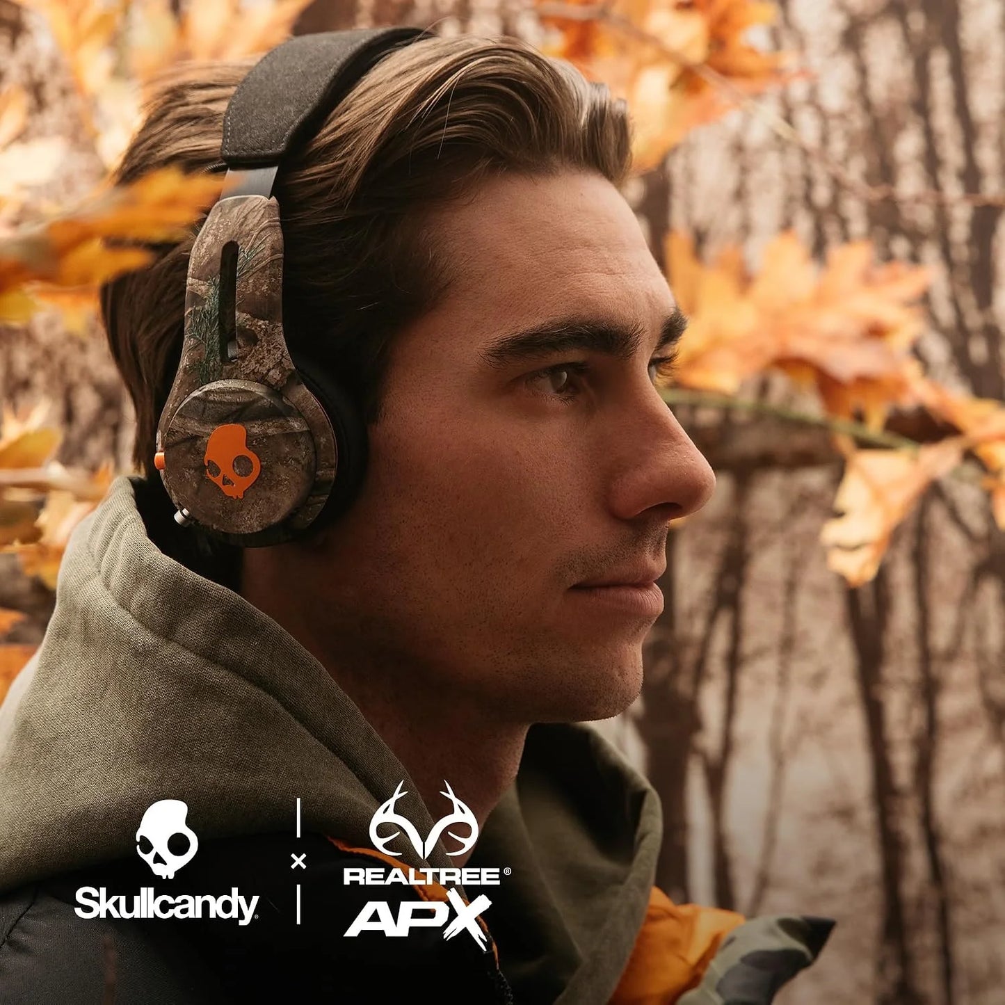Skullcandy Icon ANC Noise Canceling Wireless Headphones - Realtree APX