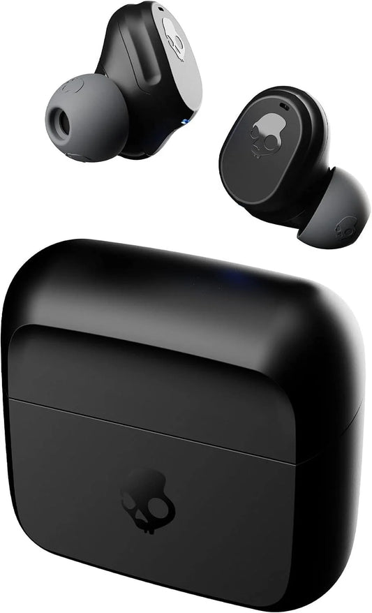 Skullcandy Mod XT Wireless Earbuds, Bluetooth Headphones, Up to 32 Hours Battery, Noise Isolating Fit, Sweat and Water Resistant, Microphone for iPhone Android - True Black