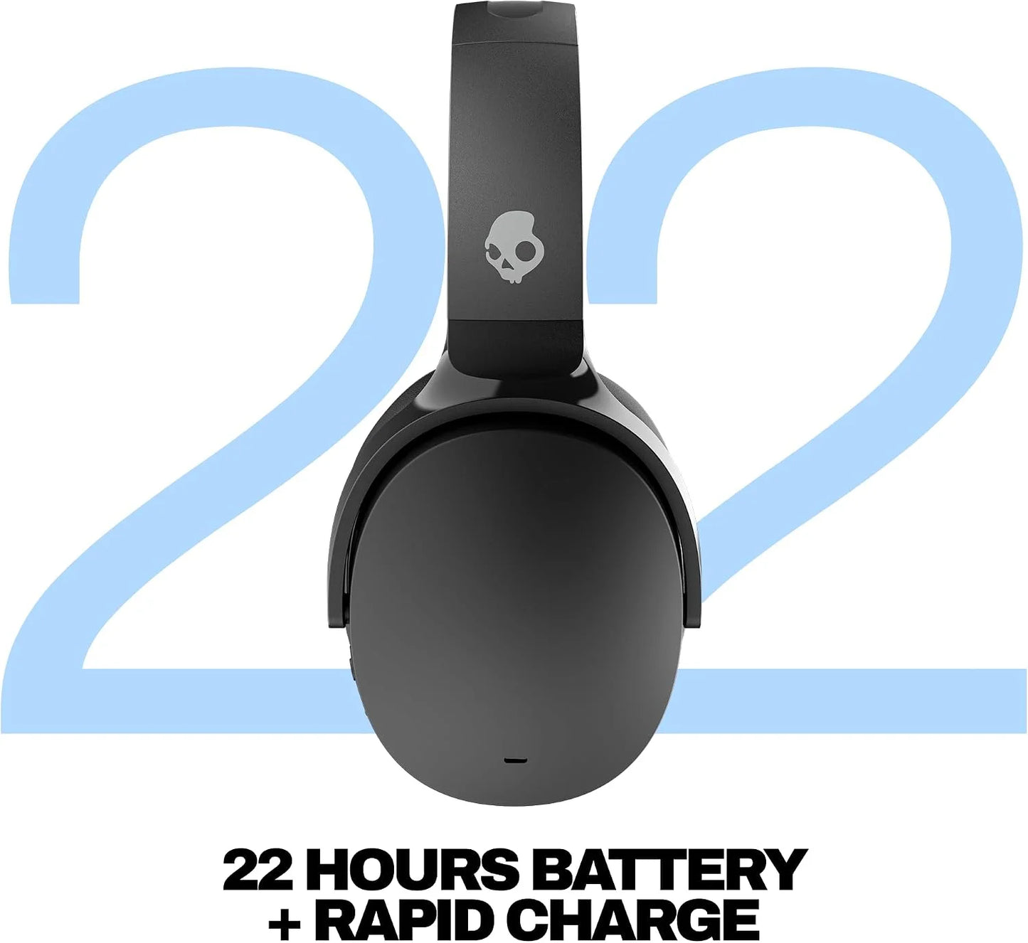 Skullcandy Hesh ANC Noise Cancelling Wireless Headphones - True Black