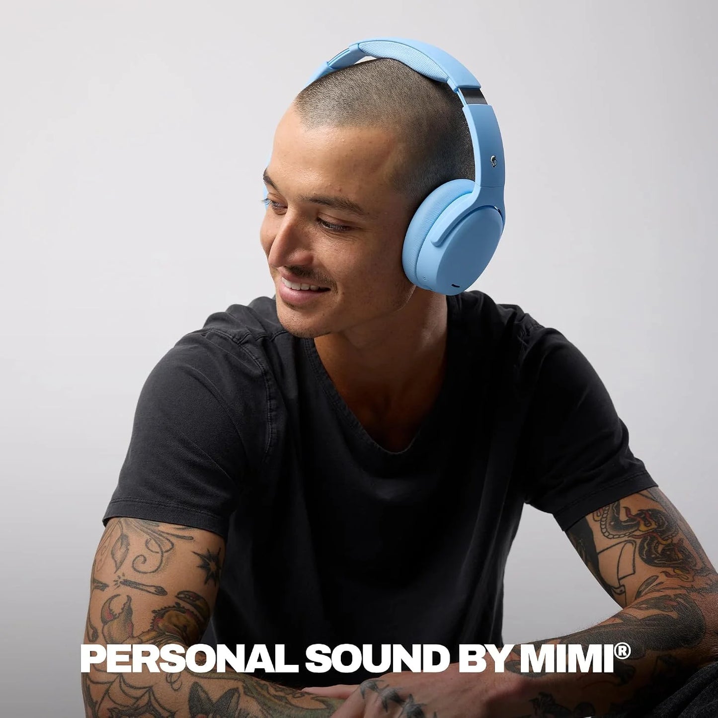 Skullcandy Crusher ANC 2 Noise Cancelling Wireless Headphones - Preppy Blue