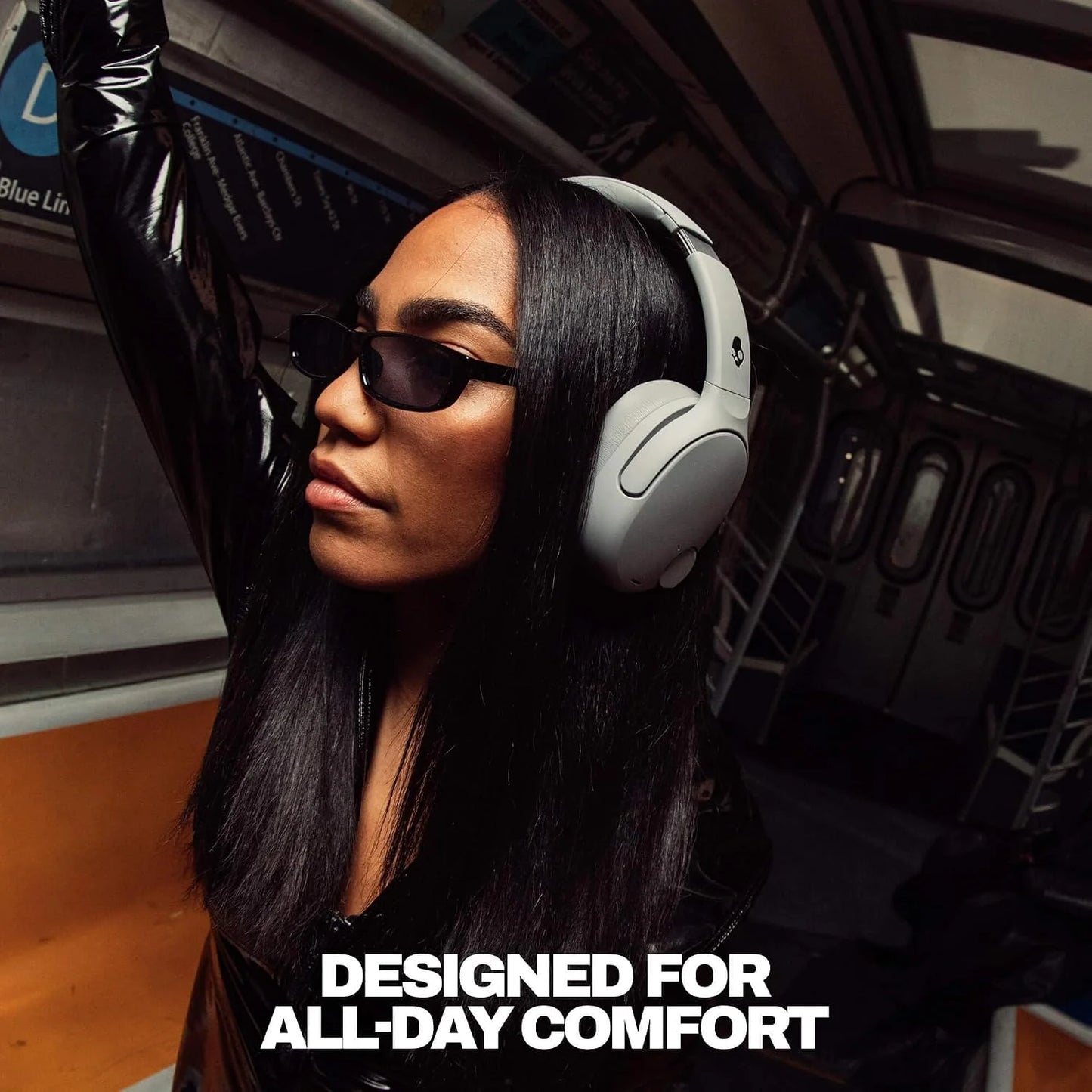 Skullcandy Crusher 720 Wireless Sensory Bass Headphones - Cement