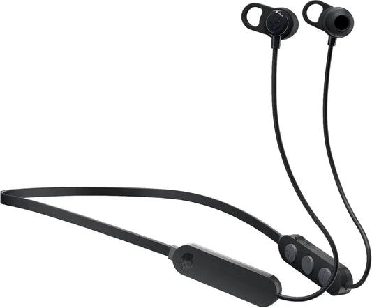 Skullcandy Jib XT Wireless Earbuds, Bluetooth Headphones, Up to 6 Hrs Battery, Noise Isolating Fit, Sweat Resistant, Built-in Microphone, iPhone Android, Ear Gel Sizes Included for Custom Fit - Black