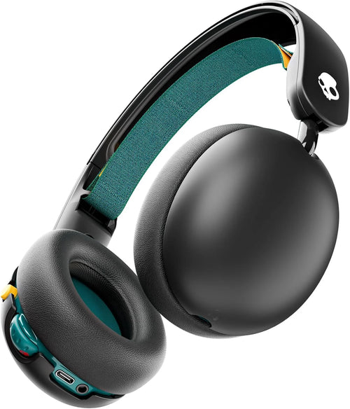 Skullcandy Grom Wireless Over-Ear Volume-Limiting Audio Headphones - Black