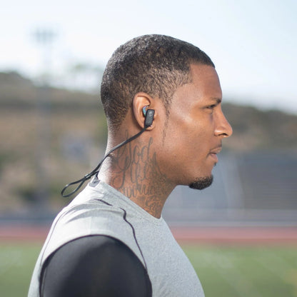Skullcandy XTFree Bluetooth Wireless Sweat-Resistant Earbud with Microphone, Lightweight and Secure Fit, 6-Hour Rechargeable Battery, Pureclean Tech to Keep Earbuds Fresh, Black/Swirl