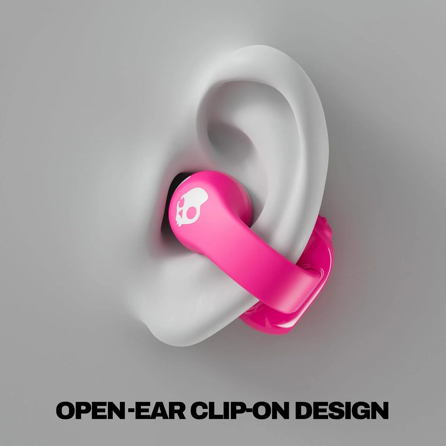 Skullcandy Push 720 Open Wireless Open-Ear Bluetooth Earbuds - Crazy Pink
