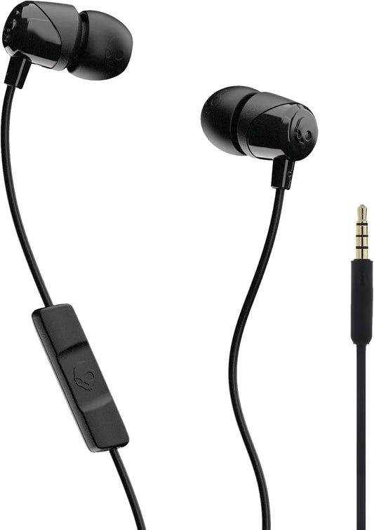 Skullcandy Jib Wired Earbuds with 3.5mm AUX Plug - Black