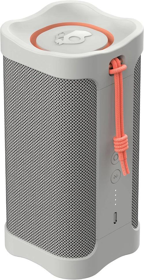 Lifeworks Skullcandy Terrain Wireless Bluetooth Speaker - IPX7 Waterproof Portable Speaker with Dual Custom Passive Radiators, 14 Hour Battery, Nylon Wrist Wrap, & True Wireless Stereo