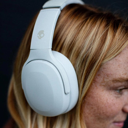Skullcandy Crusher Evo Wireless Multi-Sensory Bass Headphones - Bone