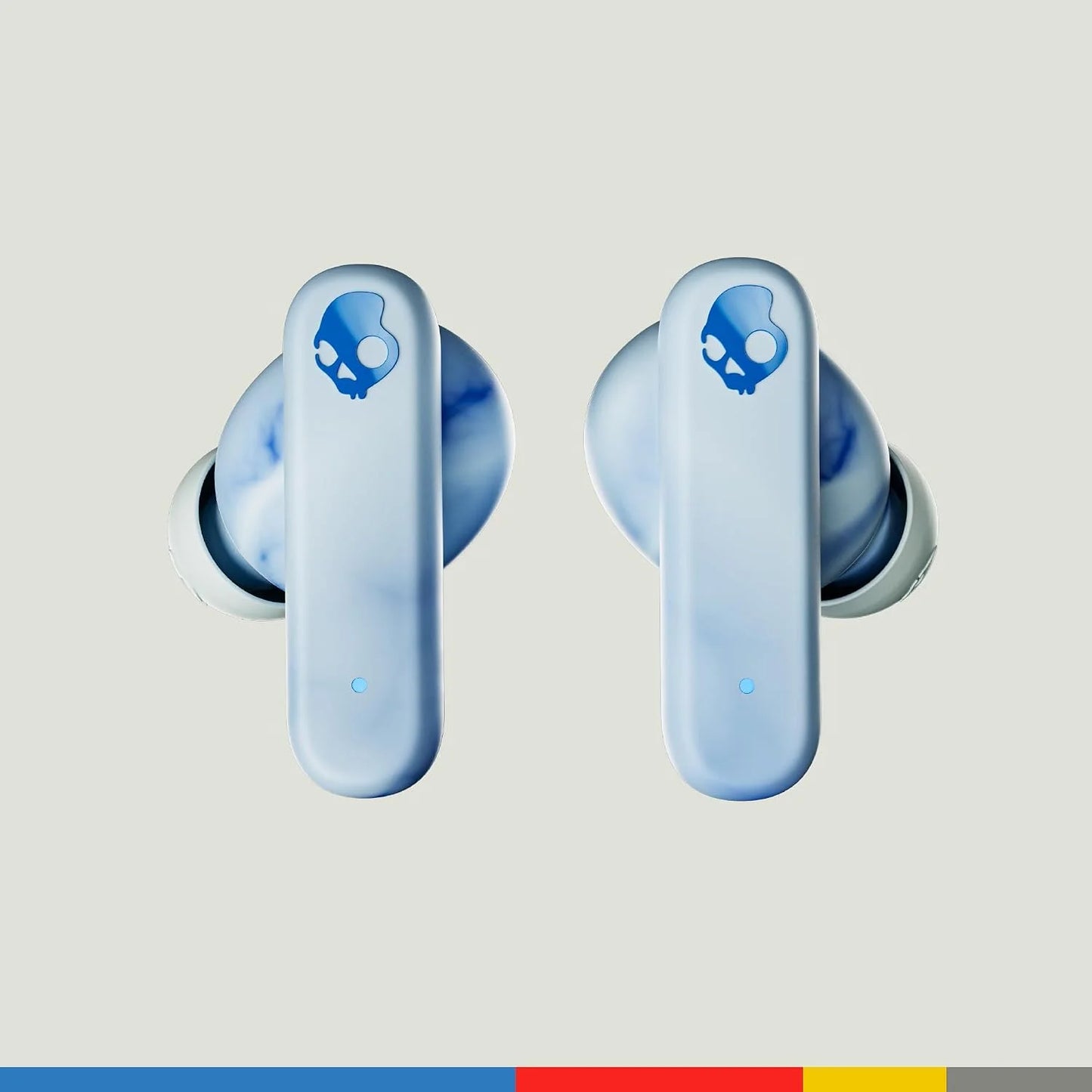 Skullcandy EcoBuds Sustainable Wireless in-Ear Bluetooth Earbuds - Glacier