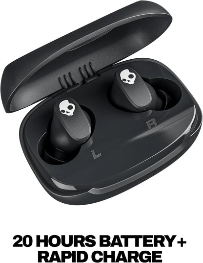 Skullcandy Smokin’ Buds 360 Wireless Noise Isolating Earbuds - True Black