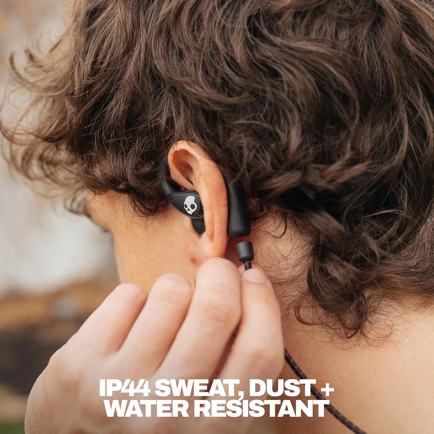 Skullcandy Push 540 Open Wireless Open-Ear Bluetooth Earbuds - True Black