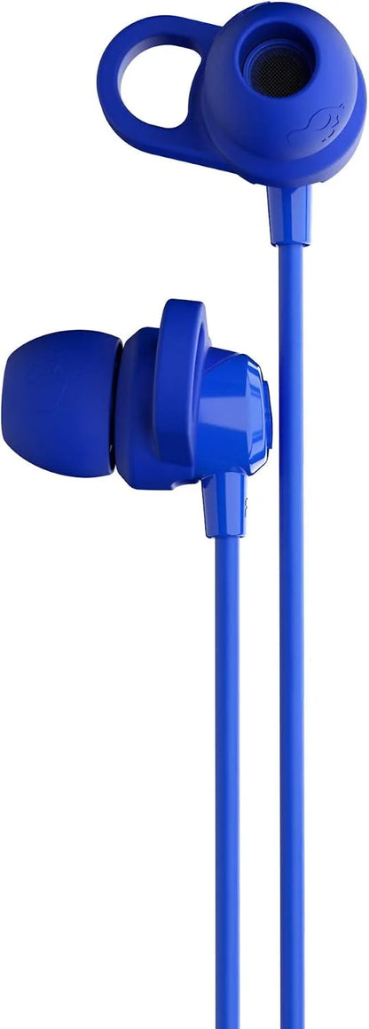 Skullcandy Jib+ in-Ear Wireless Earbuds, 6 Hr Battery, Microphone, Works with iPhone Android and Bluetooth Devices - Blue