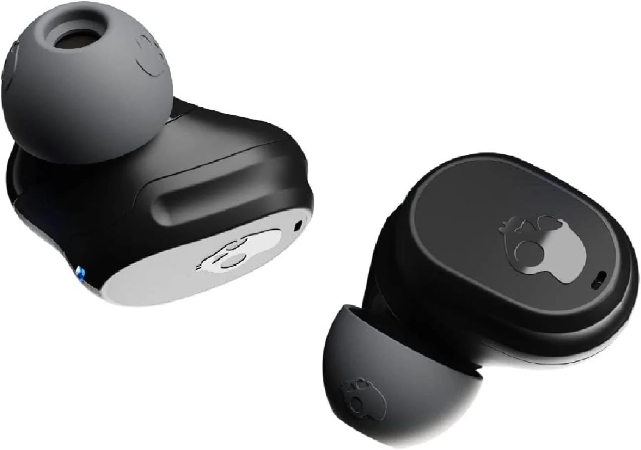 Skullcandy Mod XT Wireless Earbuds, Bluetooth Headphones, Up to 32 Hours Battery, Noise Isolating Fit, Sweat and Water Resistant, Microphone for iPhone Android - True Black
