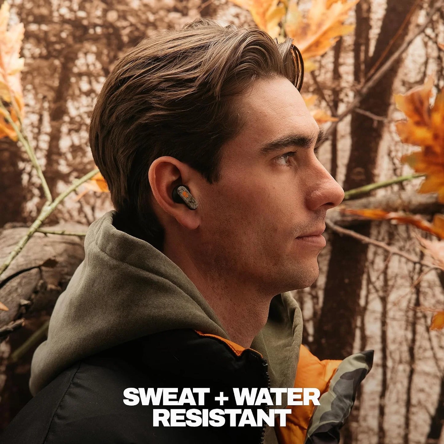 Skullcandy Dime 3 Wireless In-Ear Bluetooth Earbuds - Realtree APX