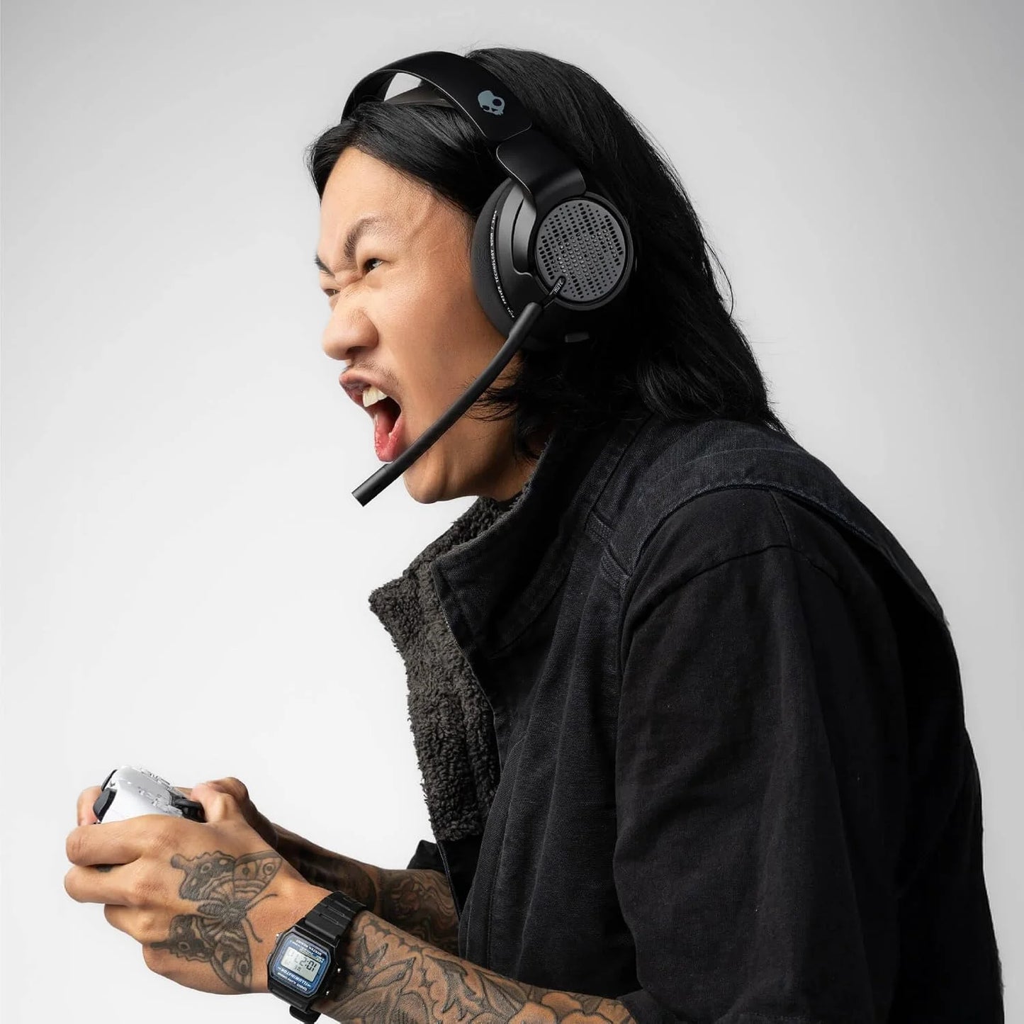Skullcandy Crusher PLYR 720 Wireless Gaming Headset - Digi-Black