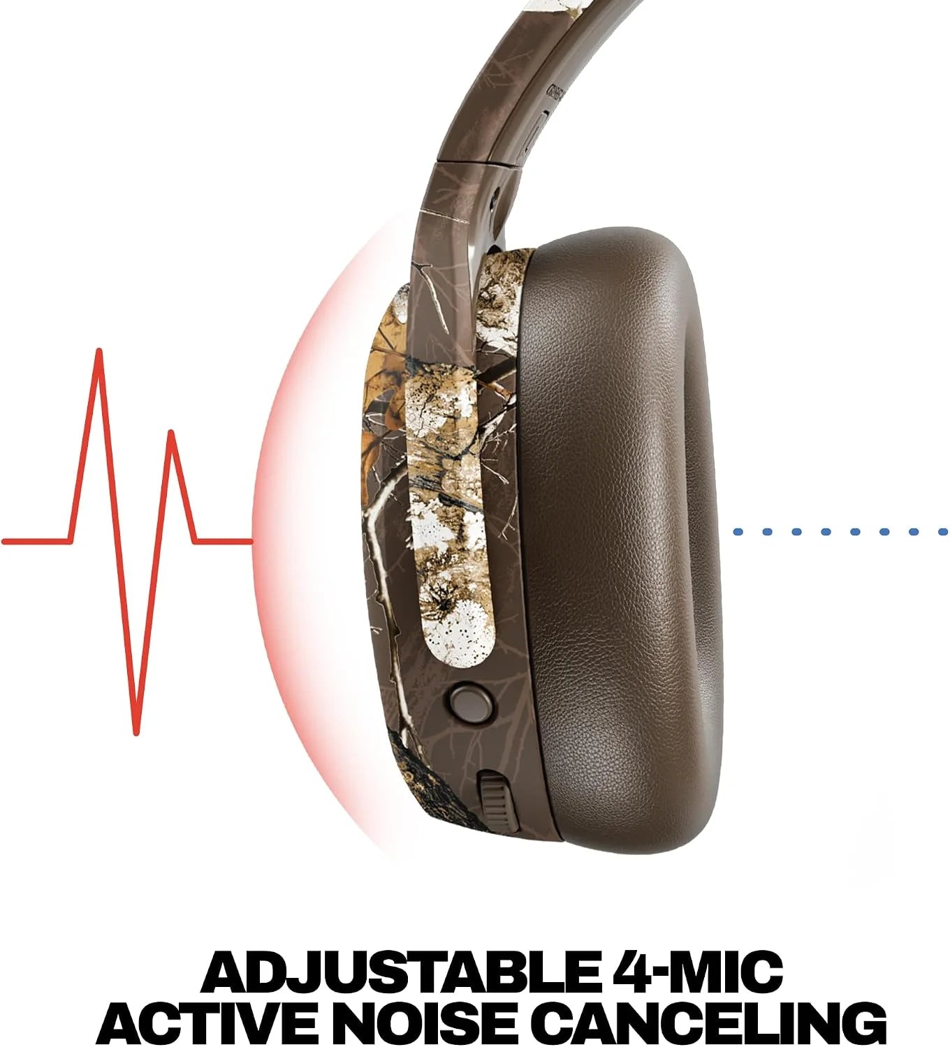 Skullcandy Crusher ANC 2 Headphones - Realtree Edge Colors Espresso