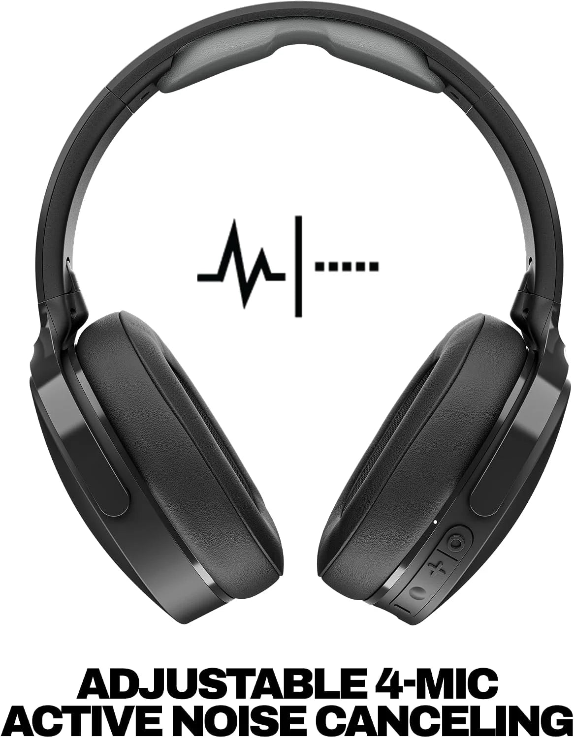 Skullcandy Hesh ANC Noise Cancelling Wireless Headphones - True Black