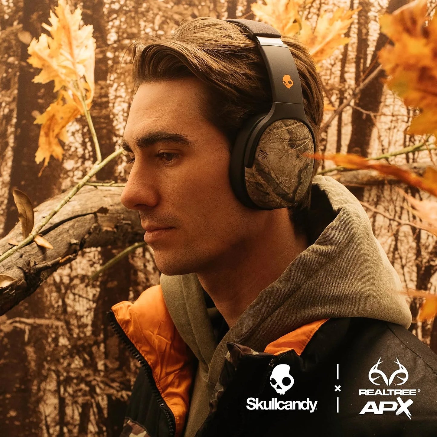 Skullcandy Crusher Evo Wireless Over-Ear Headphones - Realtree APX