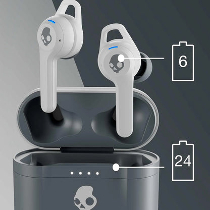 Skullcandy Indy Evo True Wireless in-Ear Earbud - Light Grey