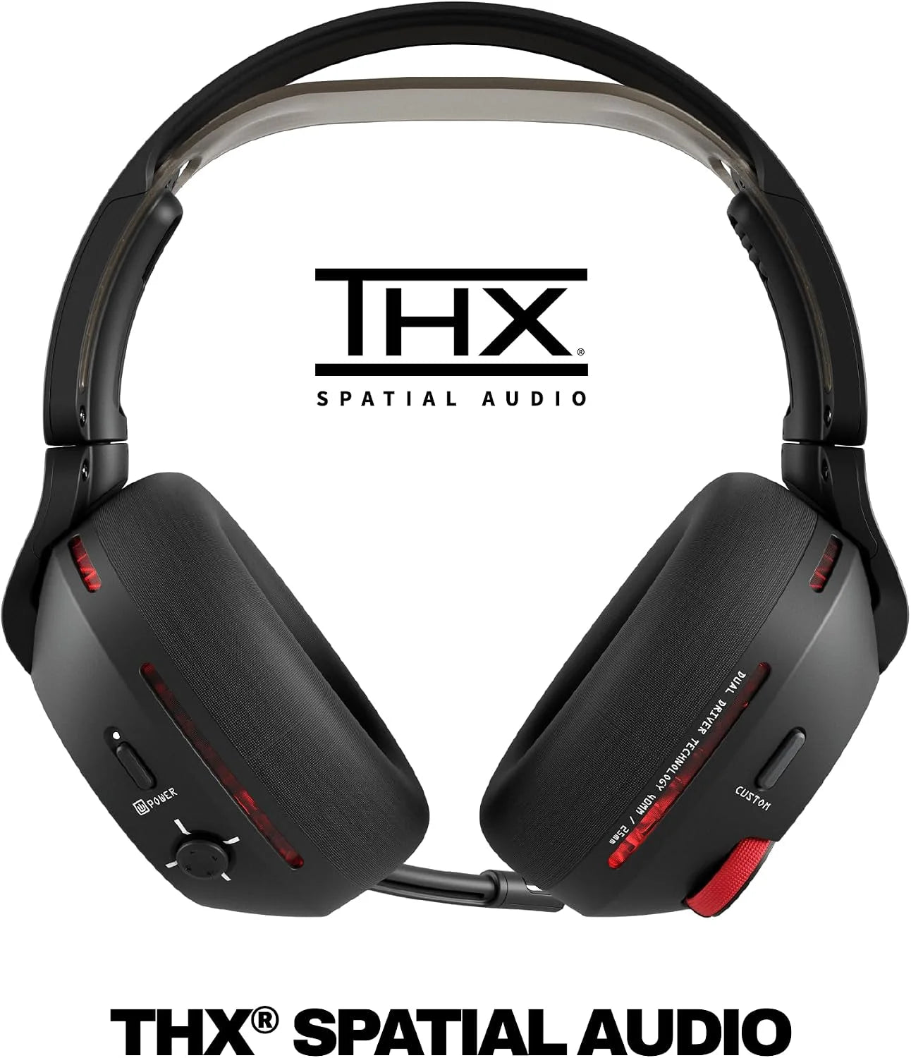 Skullcandy Crusher PLYR 720 Wireless Gaming Headset - Digi-Black