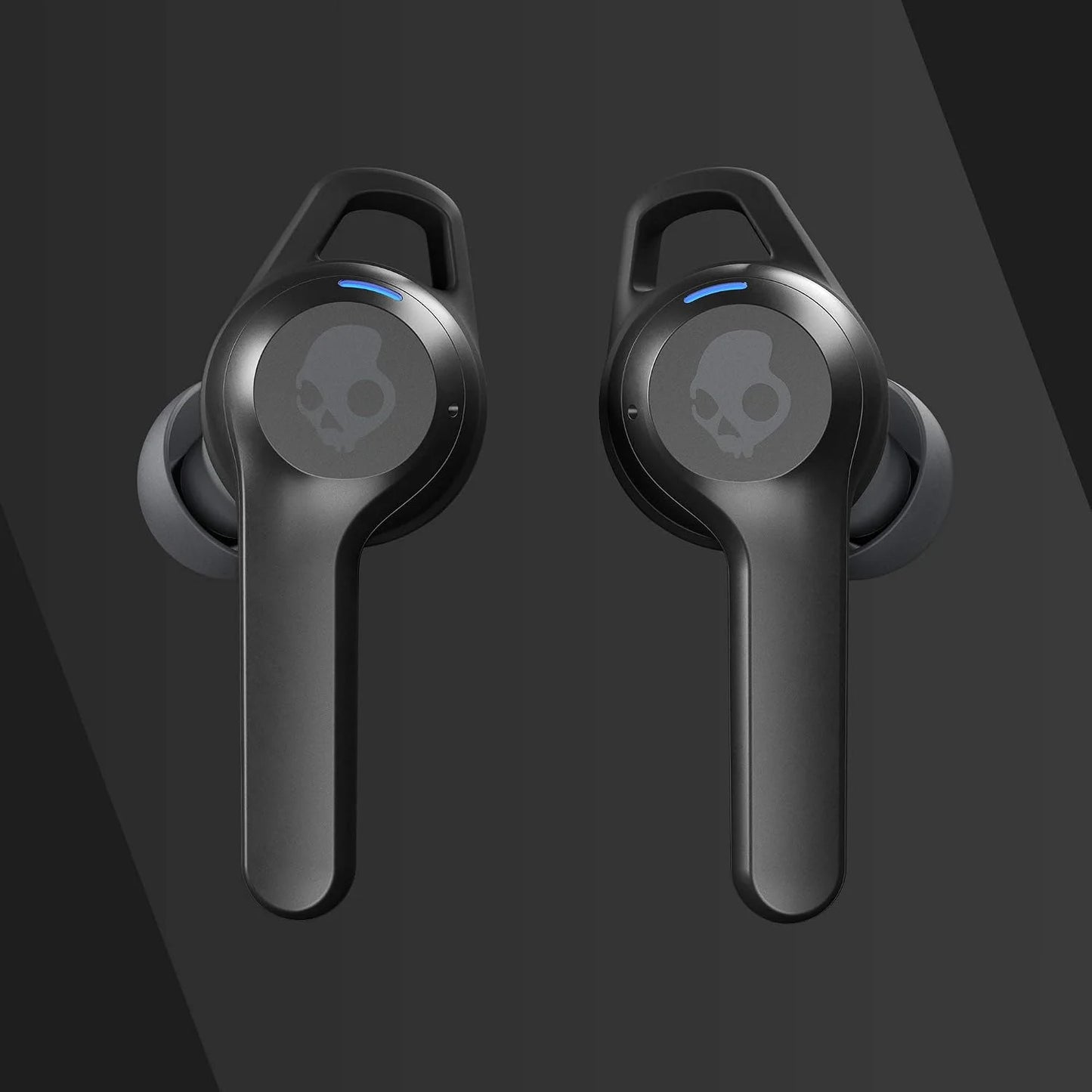 Skullcandy Indy Evo in-Ear Wireless Earbuds, 30 Hr Battery, Microphone, Works with iPhone Android and Bluetooth Devices - Black