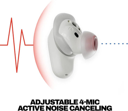 Skullcandy Method 360 ANC Wireless Earbuds with Sound by Bose - Bone