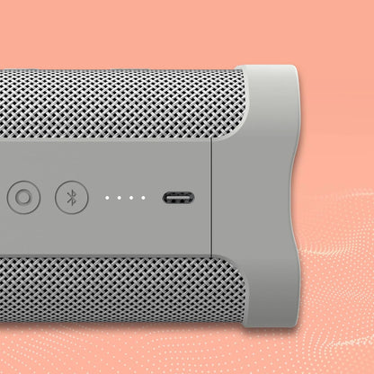 Lifeworks Skullcandy Terrain Wireless Bluetooth Speaker - IPX7 Waterproof Portable Speaker with Dual Custom Passive Radiators, 14 Hour Battery, Nylon Wrist Wrap, & True Wireless Stereo