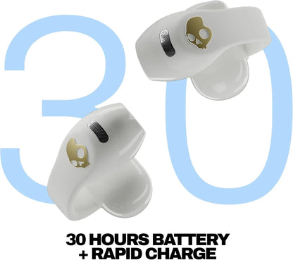 Skullcandy Push 720 Open Wireless Open-Ear Bluetooth Earbuds - Bone