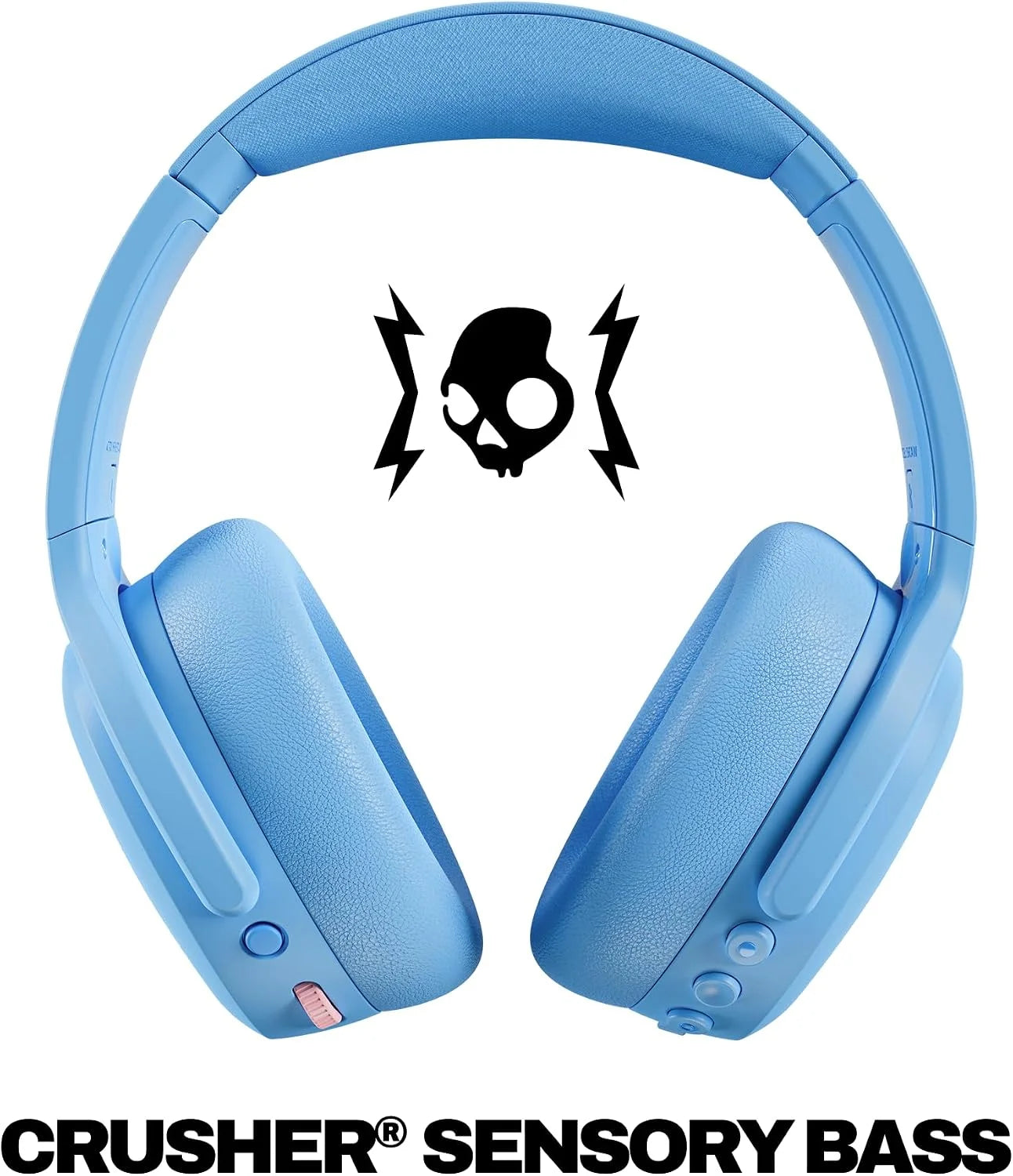 Skullcandy Crusher ANC 2 Noise Cancelling Wireless Headphones - Preppy Blue