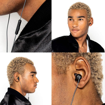 Skullcandy Ink’d+ Wired Earbuds with 3.5mm AUX Plug - Black