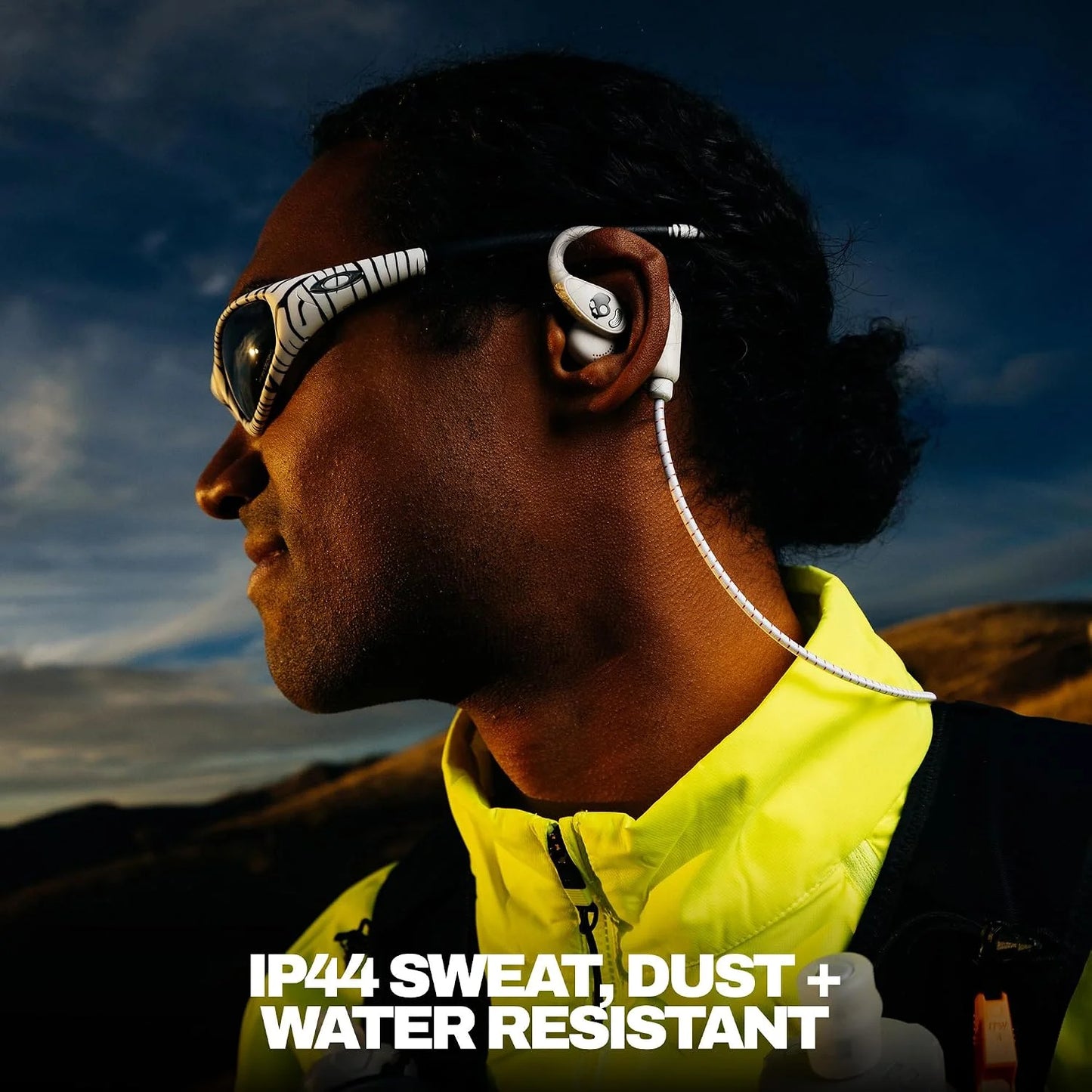 Skullcandy Push 540 Open Wireless Open-Ear Bluetooth Earbuds - Bone