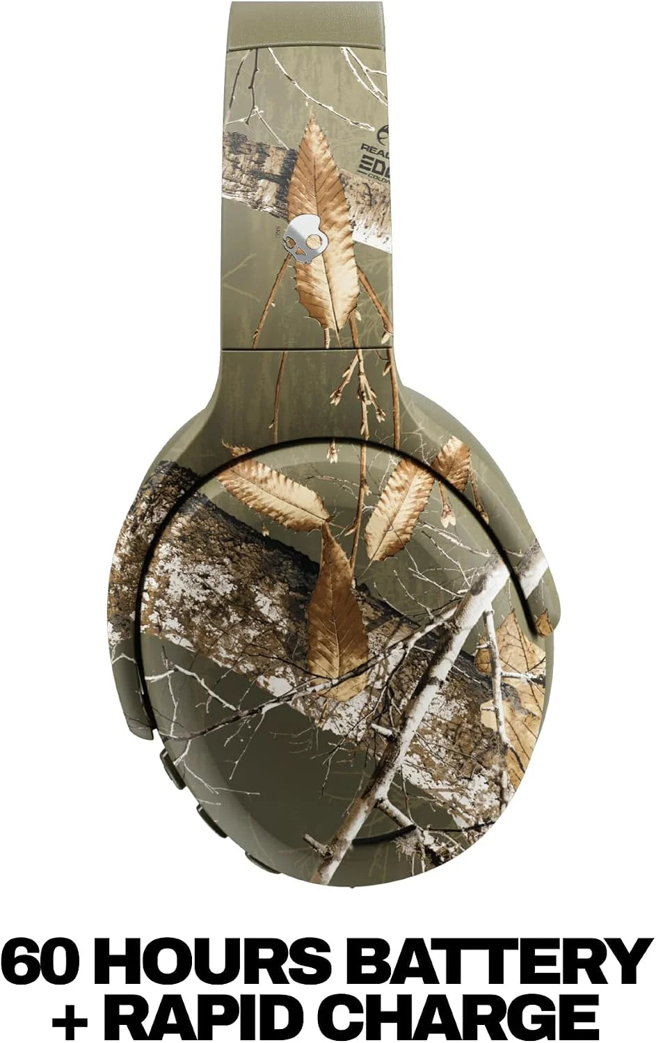Skullcandy Crusher ANC 2 Wireless Headphones - Realtree Edge Colors Drab