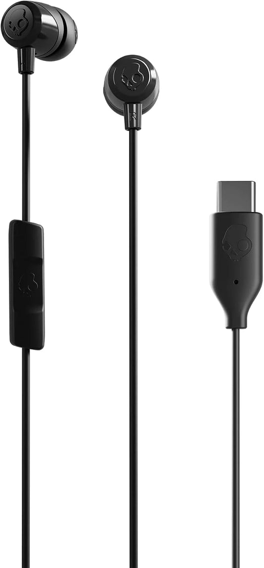 Skullcandy Jib USB-C Wired Earbuds with Noise Isolating Fit - True Black