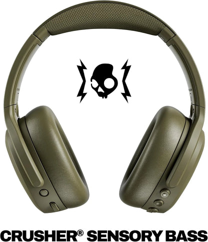 Skullcandy Crusher ANC 2 Noise Cancelling Wireless Headphones - Drab
