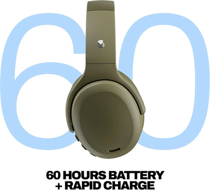 Skullcandy Crusher ANC 2 Noise Cancelling Wireless Headphones - Drab
