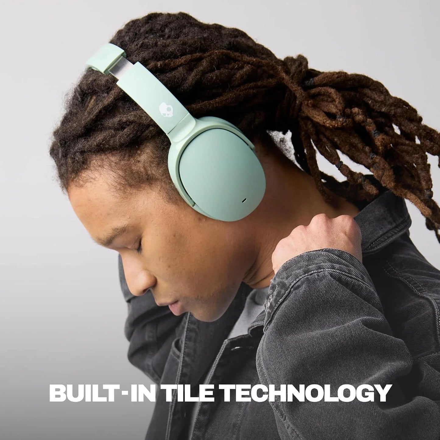 Skullcandy Hesh ANC Noise Cancelling Wireless Headphones - Preppy Sage