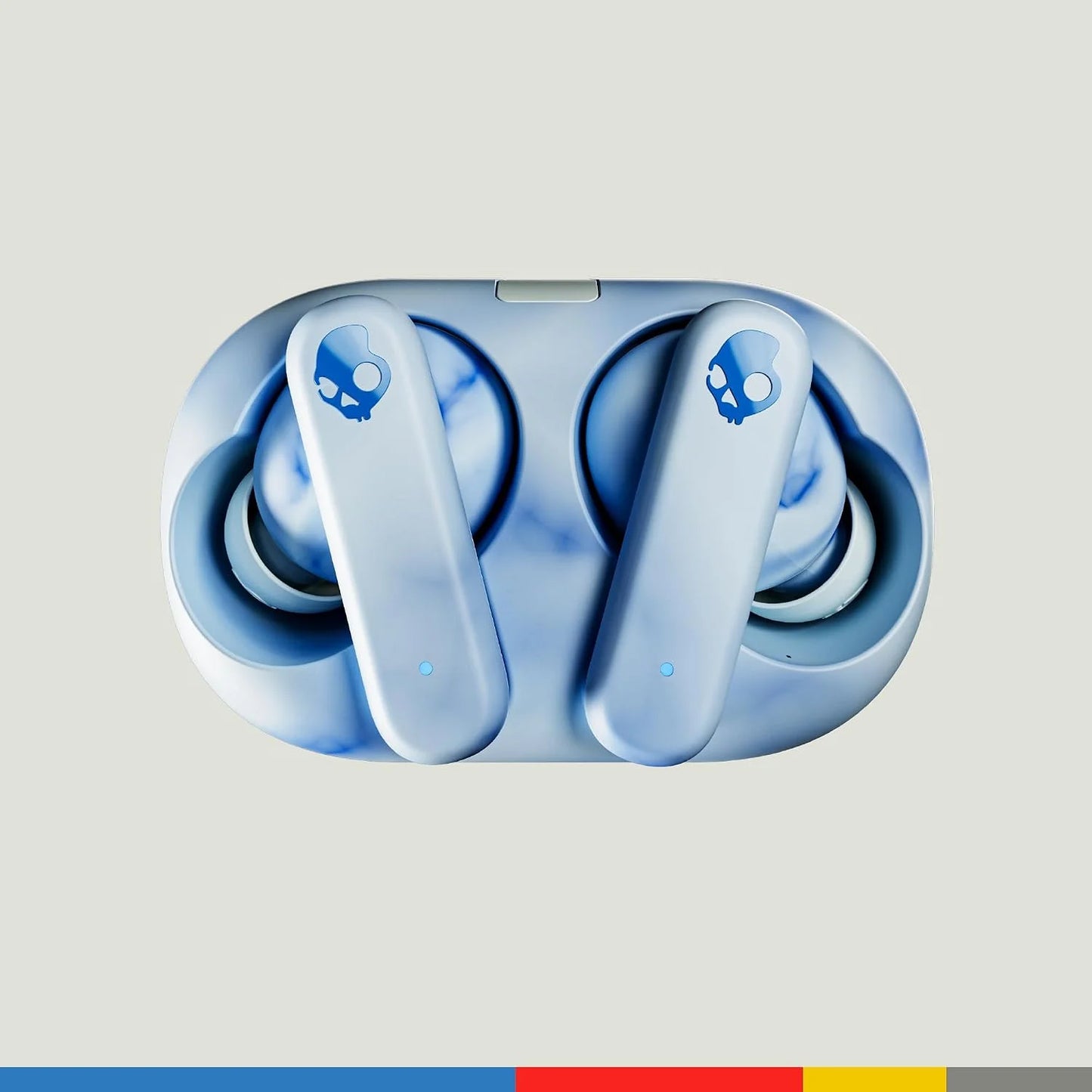 Skullcandy EcoBuds Sustainable Wireless in-Ear Bluetooth Earbuds - Glacier