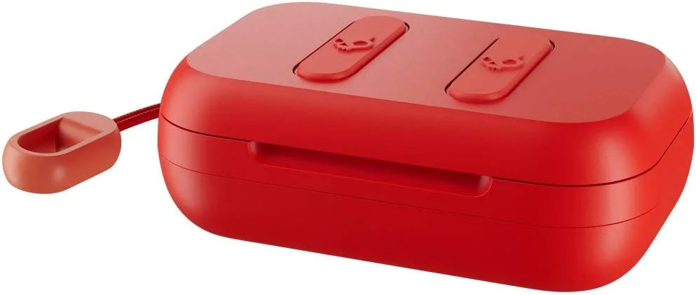 Skullcandy Dime in-Ear Wireless Earbuds, 12 Hr Battery, Microphone, Works with iPhone Android and Bluetooth Devices - Red