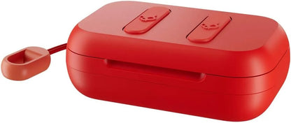 Skullcandy Dime in-Ear Wireless Earbuds, 12 Hr Battery, Microphone, Works with iPhone Android and Bluetooth Devices - Red