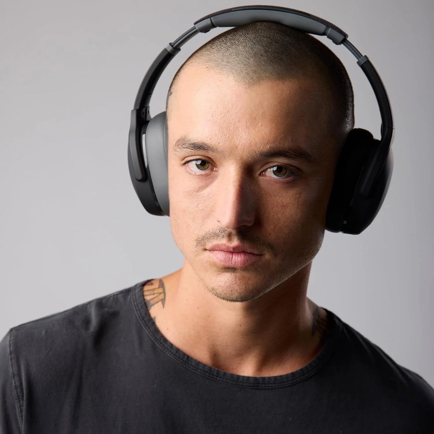 Skullcandy Crusher Evo Wireless Multi-Sensory Bass Headphones - Asphalt