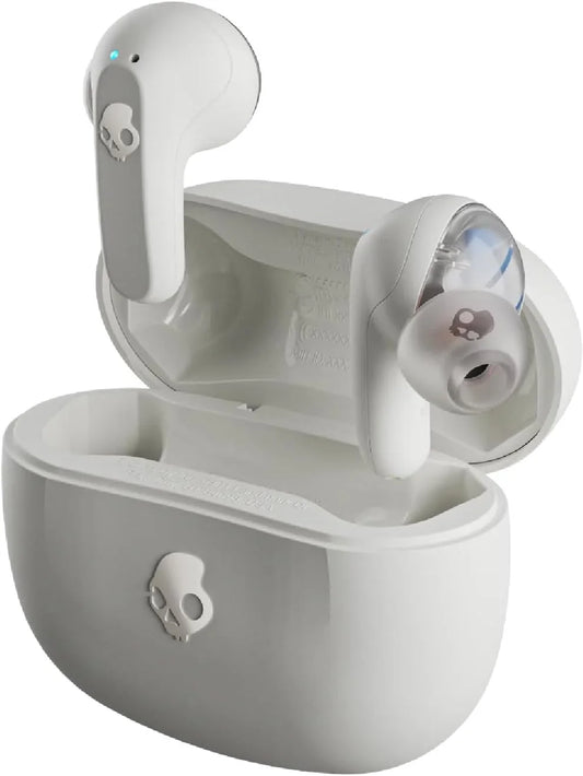 Skullcandy Rail Wireless In-Ear Bluetooth Earbuds - Bone/Orange