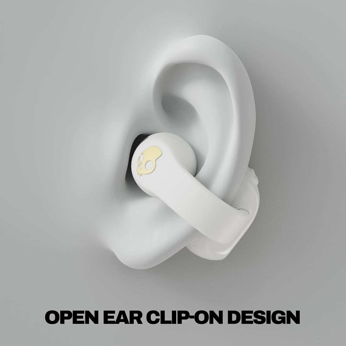 Skullcandy Push 720 Open Wireless Open-Ear Bluetooth Earbuds - Bone