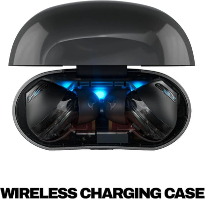 Skullcandy Rail ANC Active Noise Cancelling Wireless Earbuds - True Black