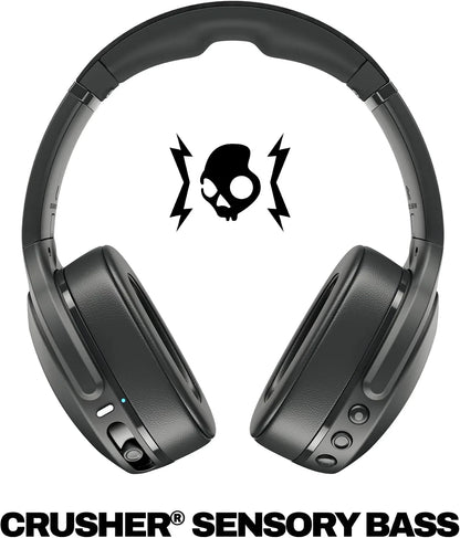 Skullcandy Crusher Evo Wireless Multi-Sensory Bass Headphones - True Black