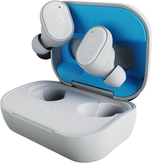 Skullcandy Grind Wireless In-Ear Earbuds - Light Grey/Blue