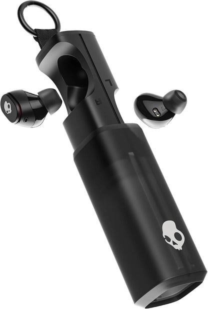 Skullcandy Dime 360 Wireless Earbuds with Clip-Anywhere Case - True Black