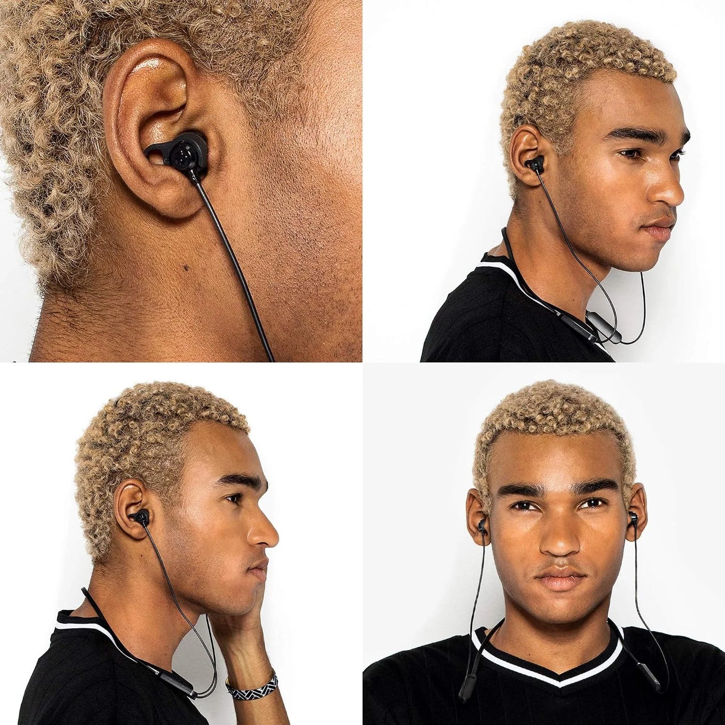 Skullcandy Jib+ in-Ear Wireless Earbuds, 6 Hr Battery, Microphone, Works with iPhone Android and Bluetooth Devices - Blue